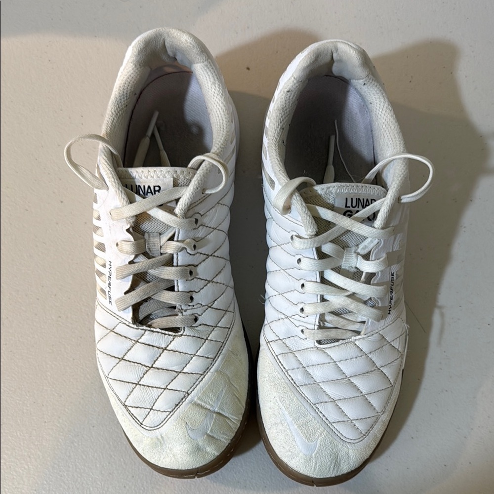 Nike Lunar White Athletic Shoes